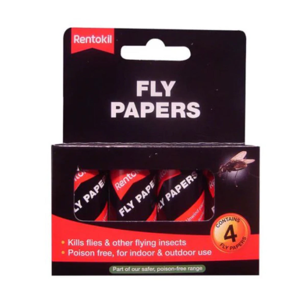 Rentokil Fly Papers Pack of 4