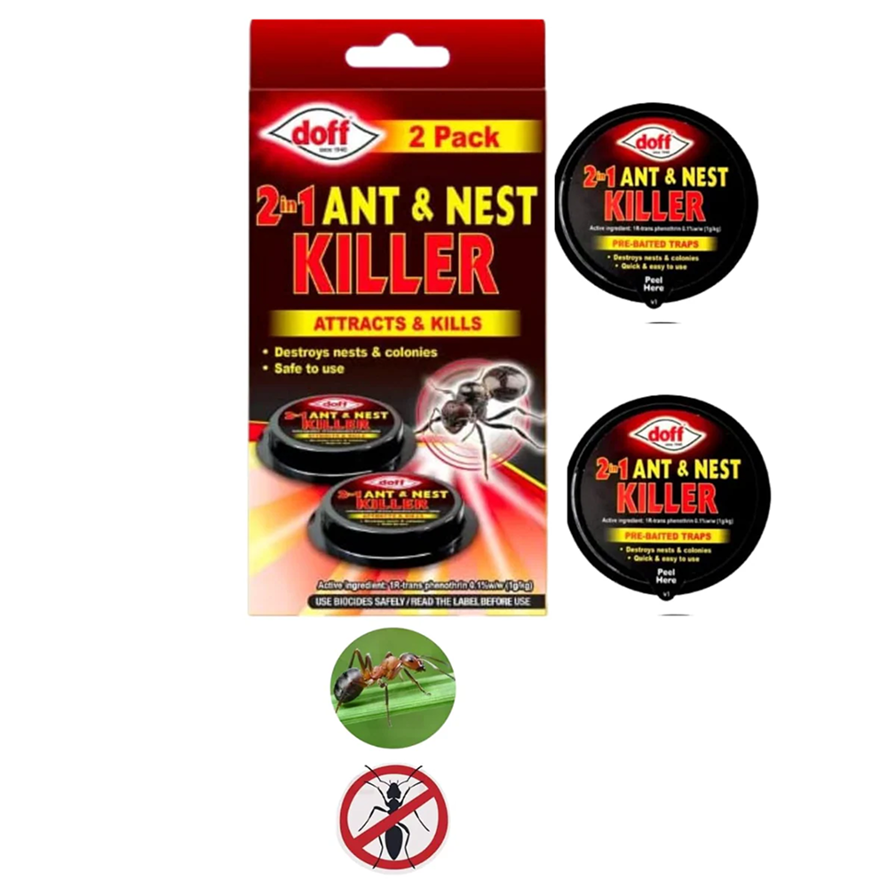 Doff Ant & Nest Bait Station 2 Pack