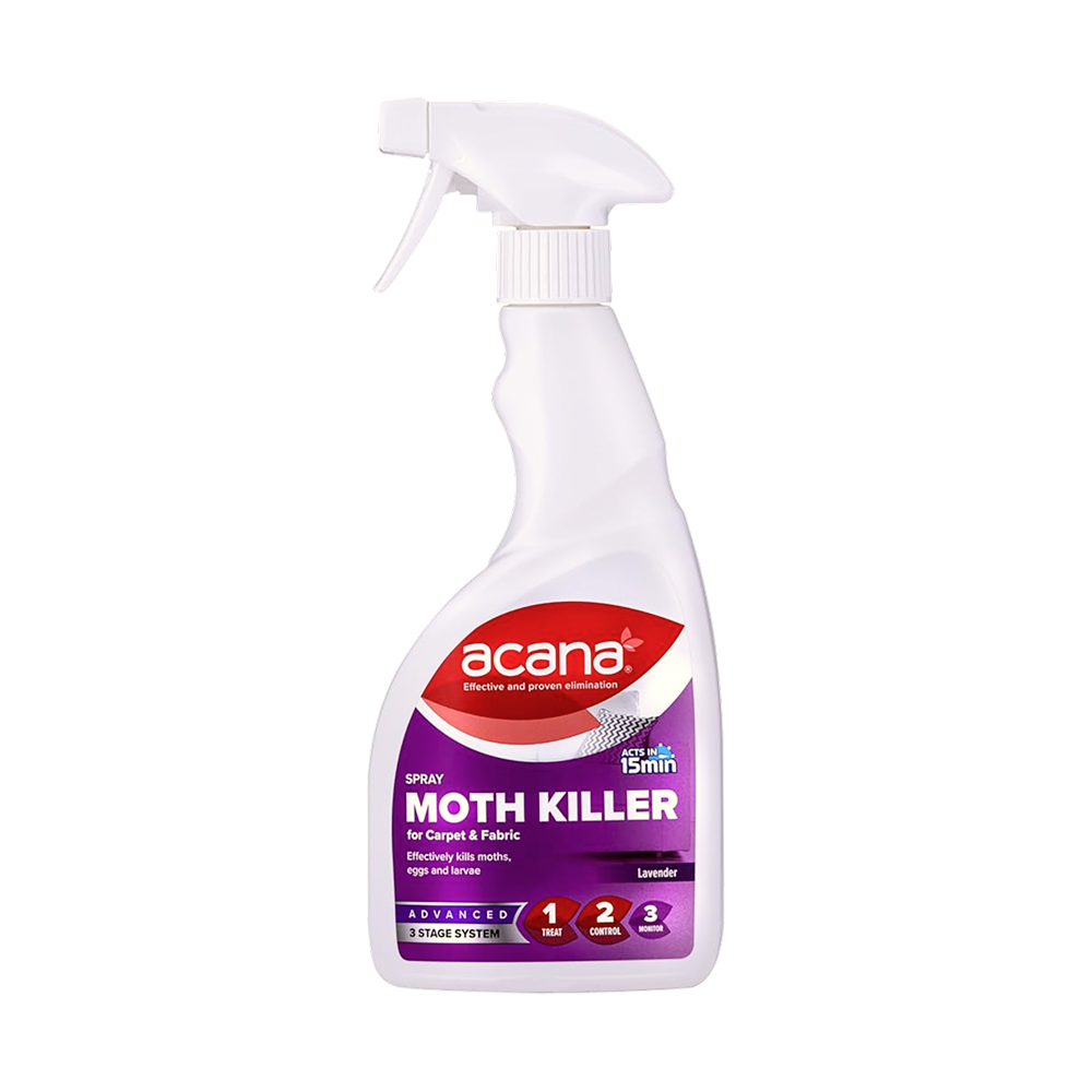 Acana Carpet & Fabric Moth Killer & Freshener 500ml – Lavender