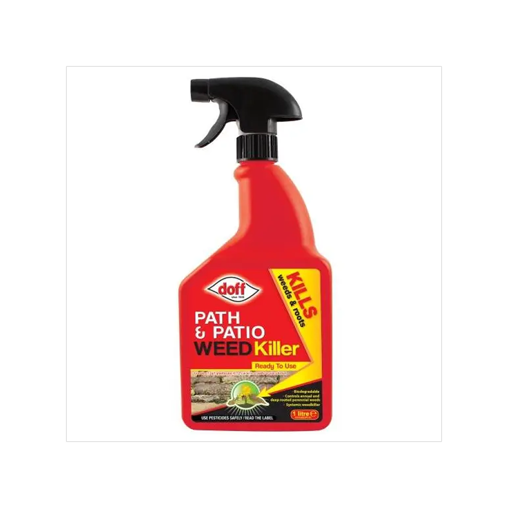 Doff Spring Garden Clean-Up Kit - Patio Cleaner, Weedkiller and Slug Defence