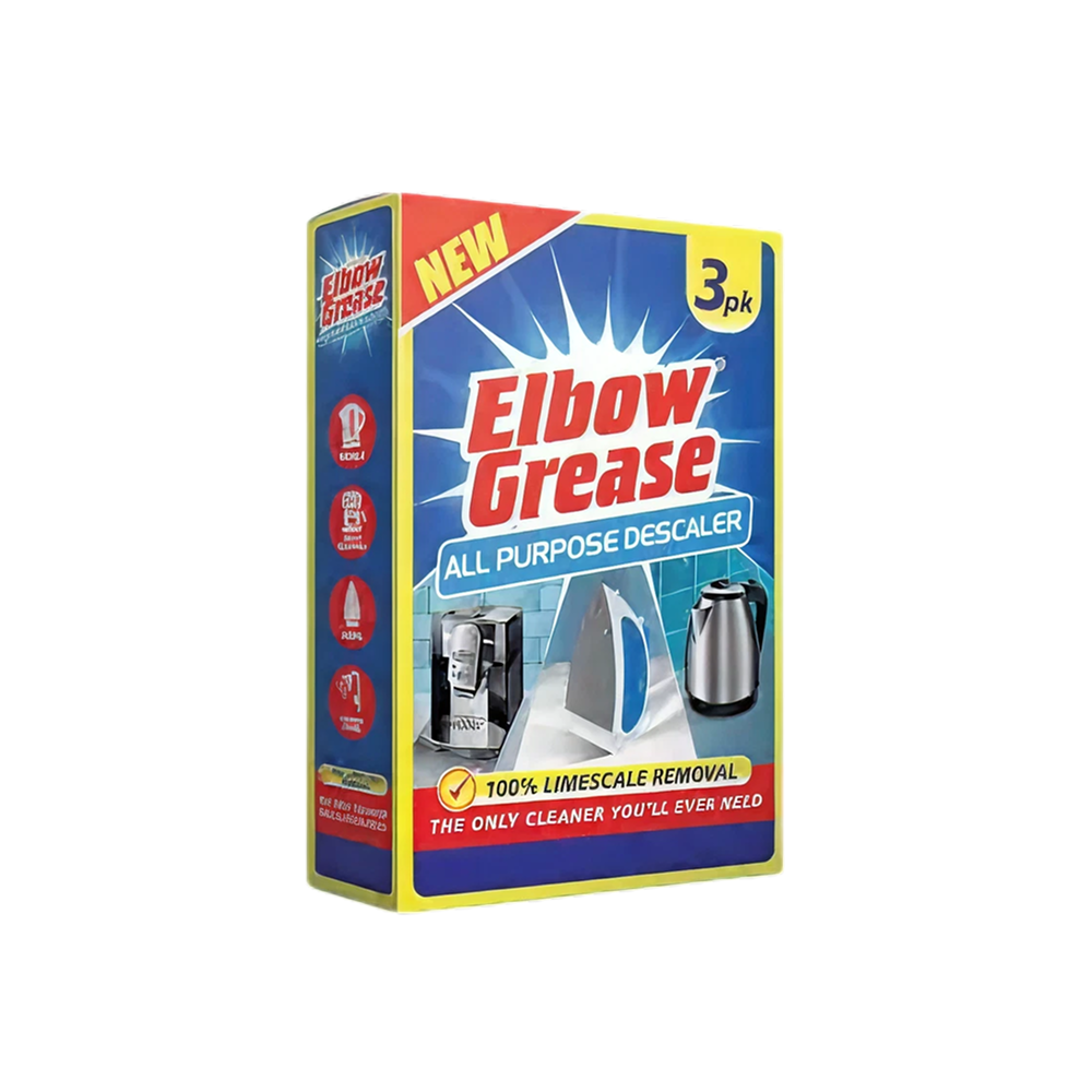 Elbow Grease All Purpose Limescale Remover 3 x 25ml sachets pack