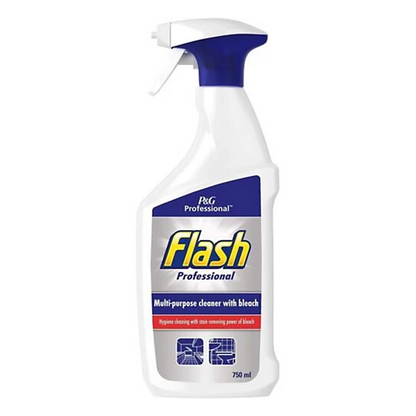 Flash Professional Multi Surface Cleaner with Bleach 750ml