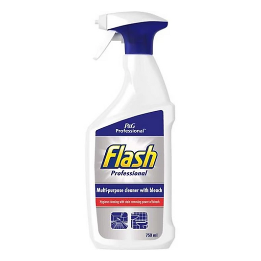 Flash Professional Multi Surface Cleaner with Bleach 750ml
