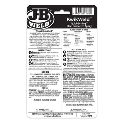 J-B Weld KwikWeld Epoxy Adhesive 2 x 30ml