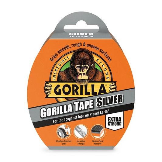 Gorilla Tape Silver 11m