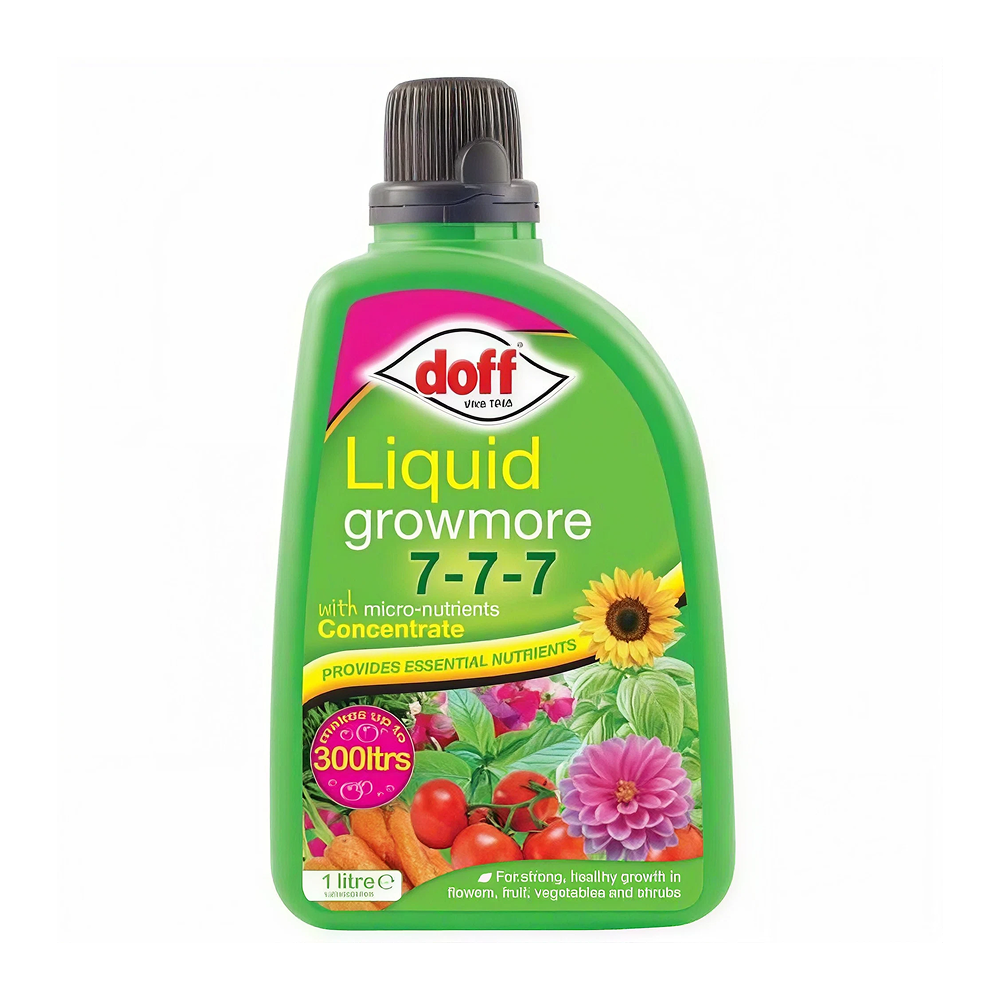 Doff Liquid Plant Food Bundle - Seaweed, Growmore and Tomato Feed Concentrate