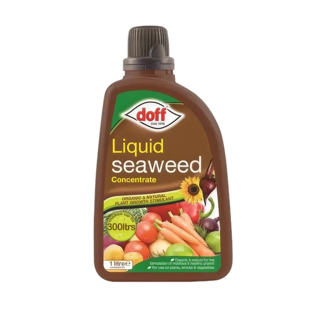 Doff Liquid Plant Food Bundle - Seaweed, Growmore and Tomato Feed Concentrate