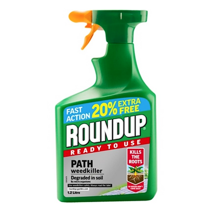 Roundup Ready to Use Path Weedkiller 1L (20% Extra Free)