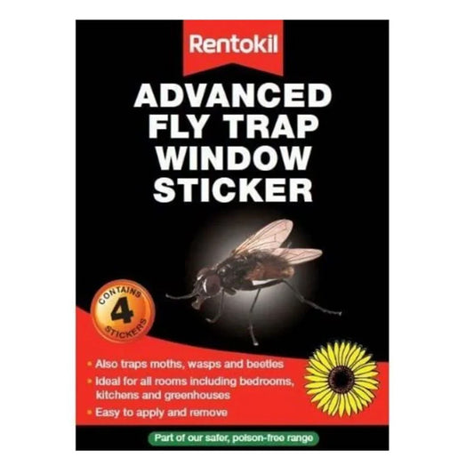 Rentokil Window Fly Traps 4 Pack
