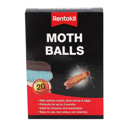 Rentokil Moth Balls 20 Pack