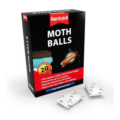 Rentokil Moth Balls 20 Pack