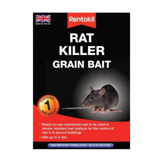 Rentokil Rat Killer Grain Bait 1 Sachet