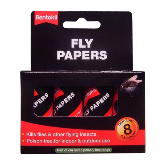 Rentokil Traditional Fly Papers 8 Pack