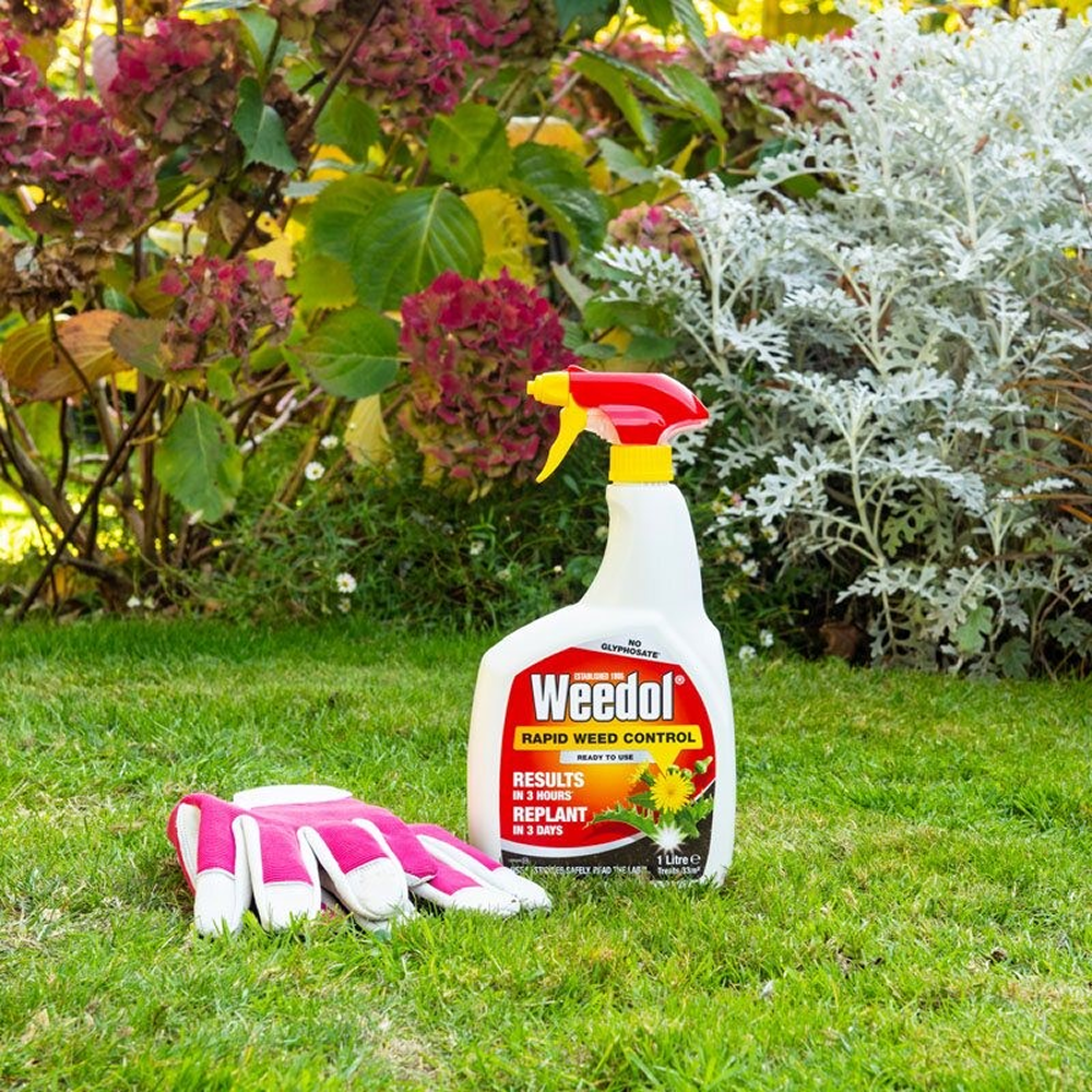 Weedol Rapid Weed Control Ready To Use Weedkiller Spray 1L