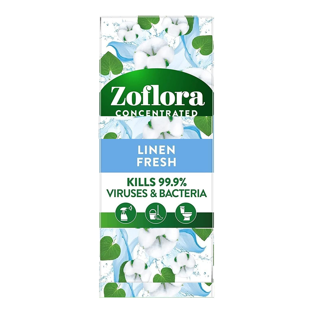 Zoflora Linen Fresh Concentrated Disinfectant Liquid 250ml bottle