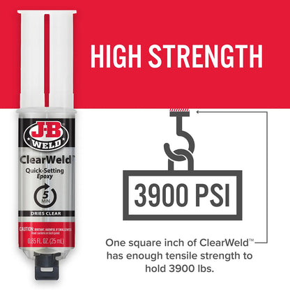 J-B Weld™ ClearWeld Syringe 25ml