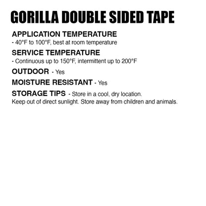 Gorilla | Double-Sided Tape