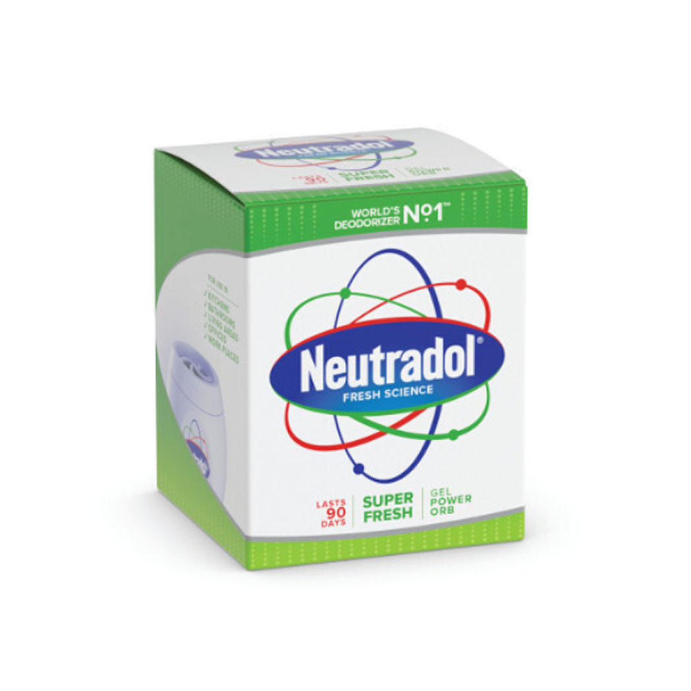 Neutradol Gel Power Orb Air Freshener Super Fresh