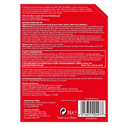 Doff Knockdown Path & Patio Weedkiller 1L