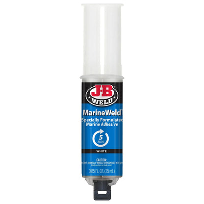 J-B Weld Plastic Bonder Marine Clear Kwik Weld Glue Adhesive Epoxy Bond Syringe