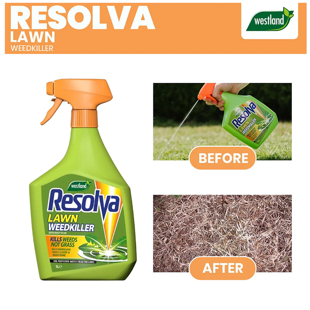 Resolva Lawn Weedkiller Extra Ready to Use 1L