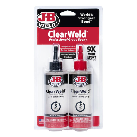 J-B Weld™ ClearWeld Professional Size 8 oz