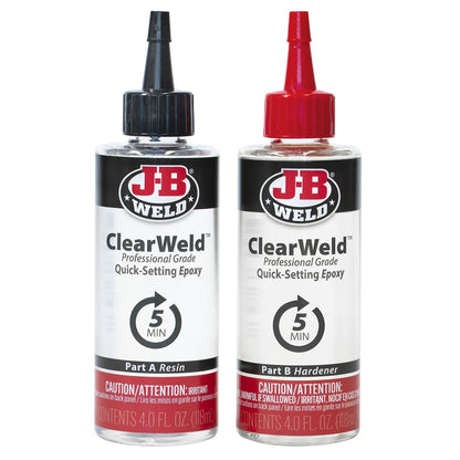 J-B Weld™ ClearWeld Professional Size 8 oz